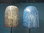 2 x Vistosi Muranoglas Stehlampe signiert Design Gae Aulenti 175 cm hoch