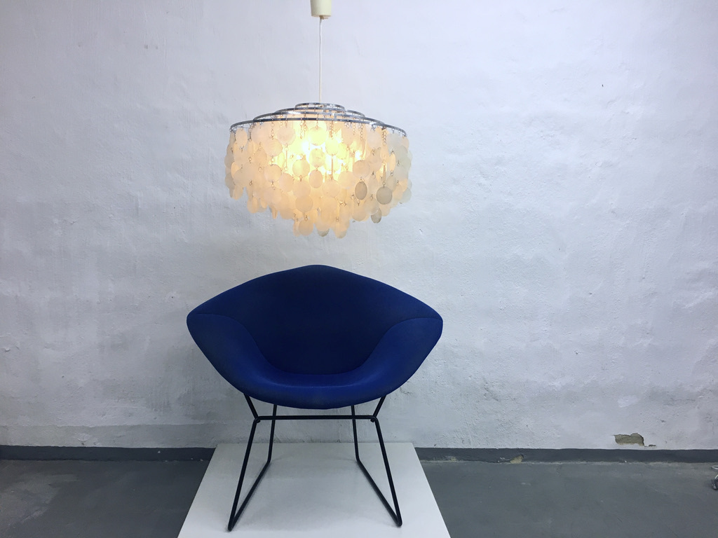 Verner Panton Fun DM Shell LAmp from the 1960s -70s