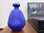Große blaue Vase Studiokeramik von Hartwig Heyne Hoy Keramik 60er 70er Jahre