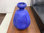 Große blaue Vase Studiokeramik von Hartwig Heyne Hoy Keramik 60er 70er Jahre