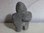 Stone Sculpture Janus Figure Brutalist Style Signed